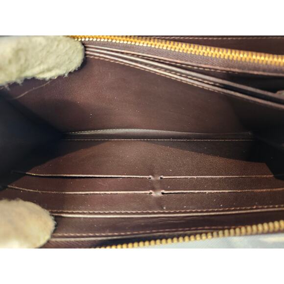 Louis Vuitton Vernis Zippy Wallet Amarante Burgundy With Box, Dustbag LV Patent - Picture 9 of 16